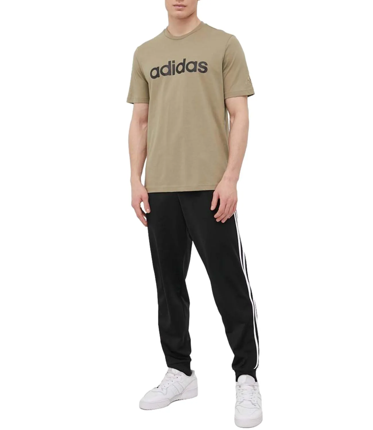 Adidas Pantalone Nero Uomo