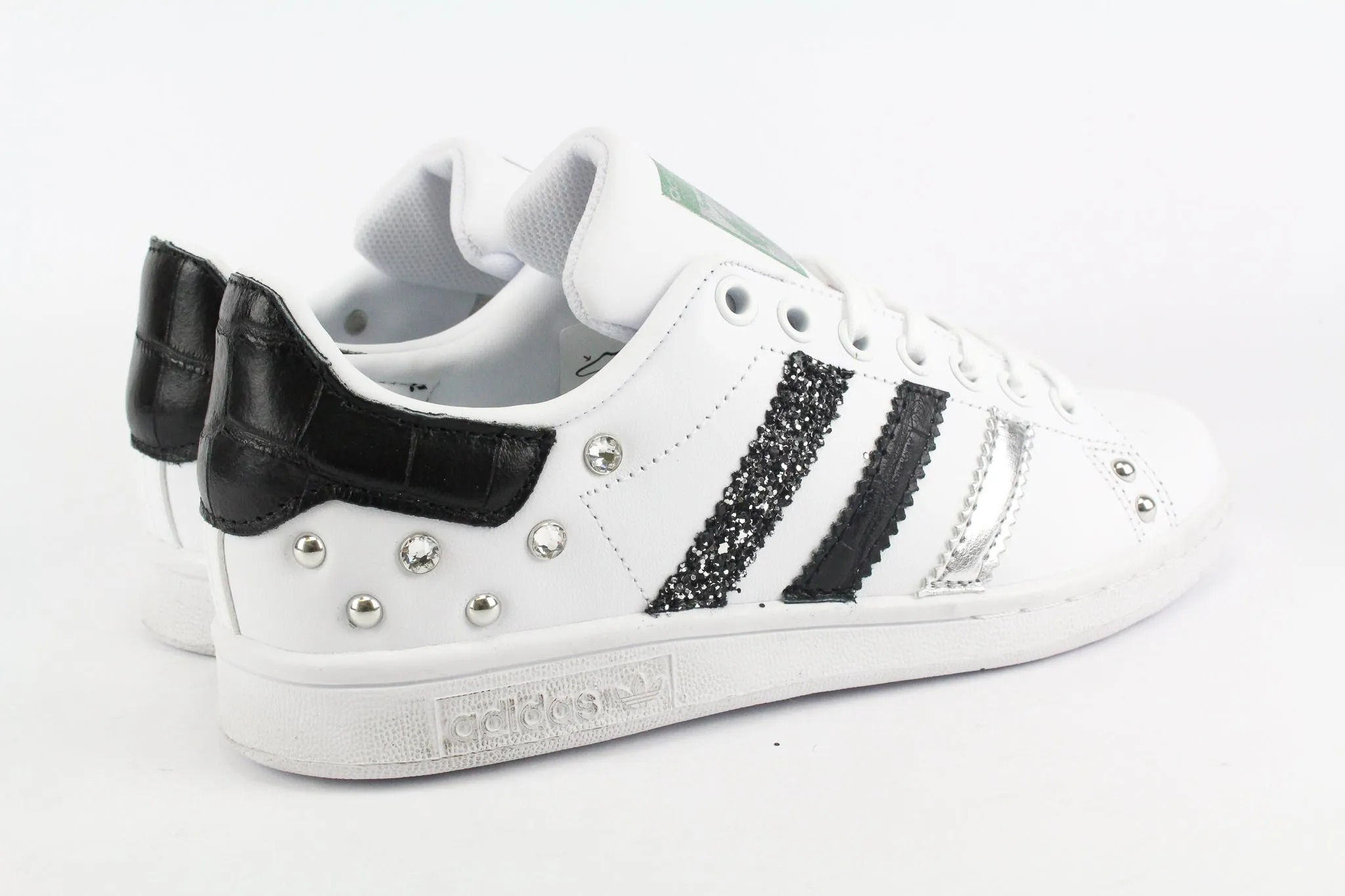 Adidas Stan Smith Cocco Black Glitter & Strass