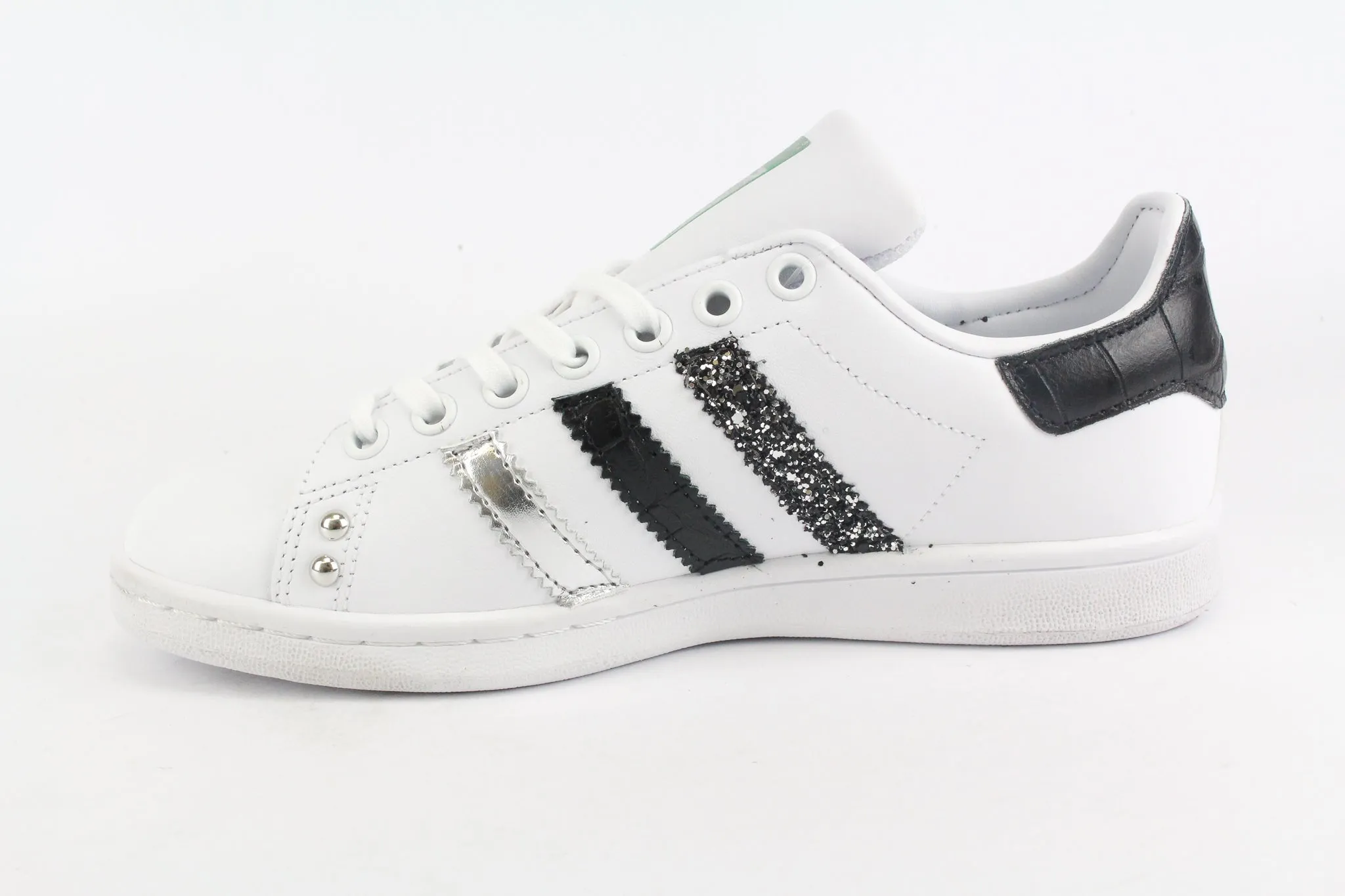 Adidas Stan Smith Cocco Black Glitter & Strass