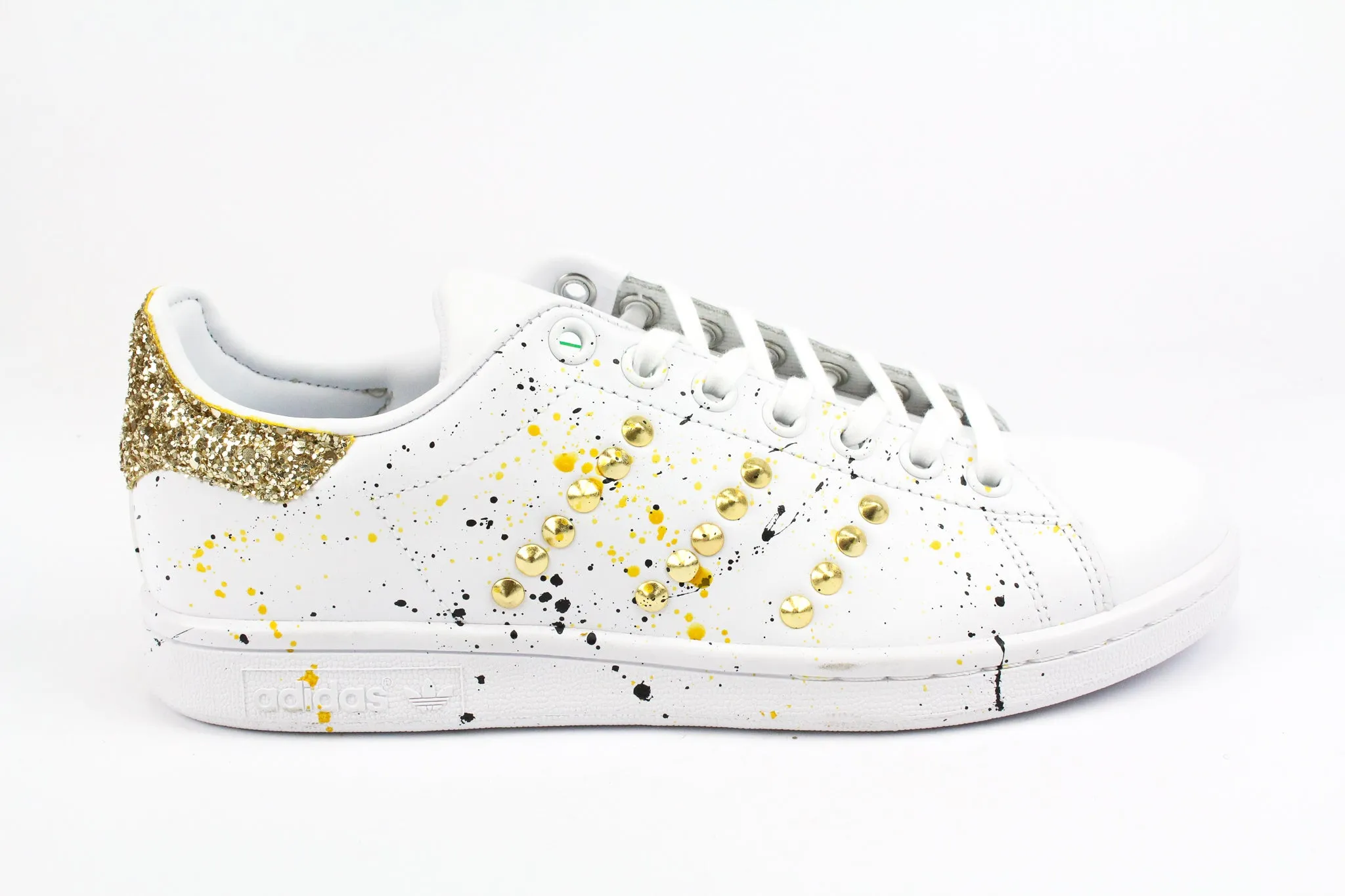 Adidas Stan Smith Gold Borchie Glitter & Vernice