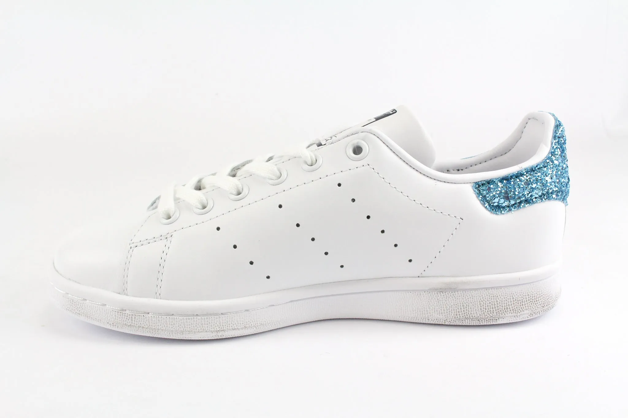 Adidas Stan Smith Stella Glitter Azzurro