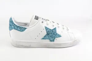 Adidas Stan Smith Stella Glitter Azzurro