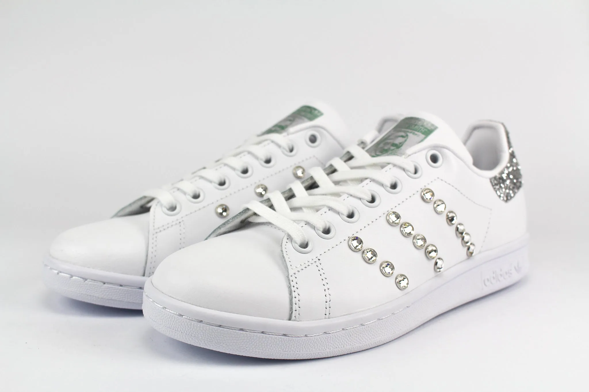 Adidas Stan Smith Strass & Silver Glitter