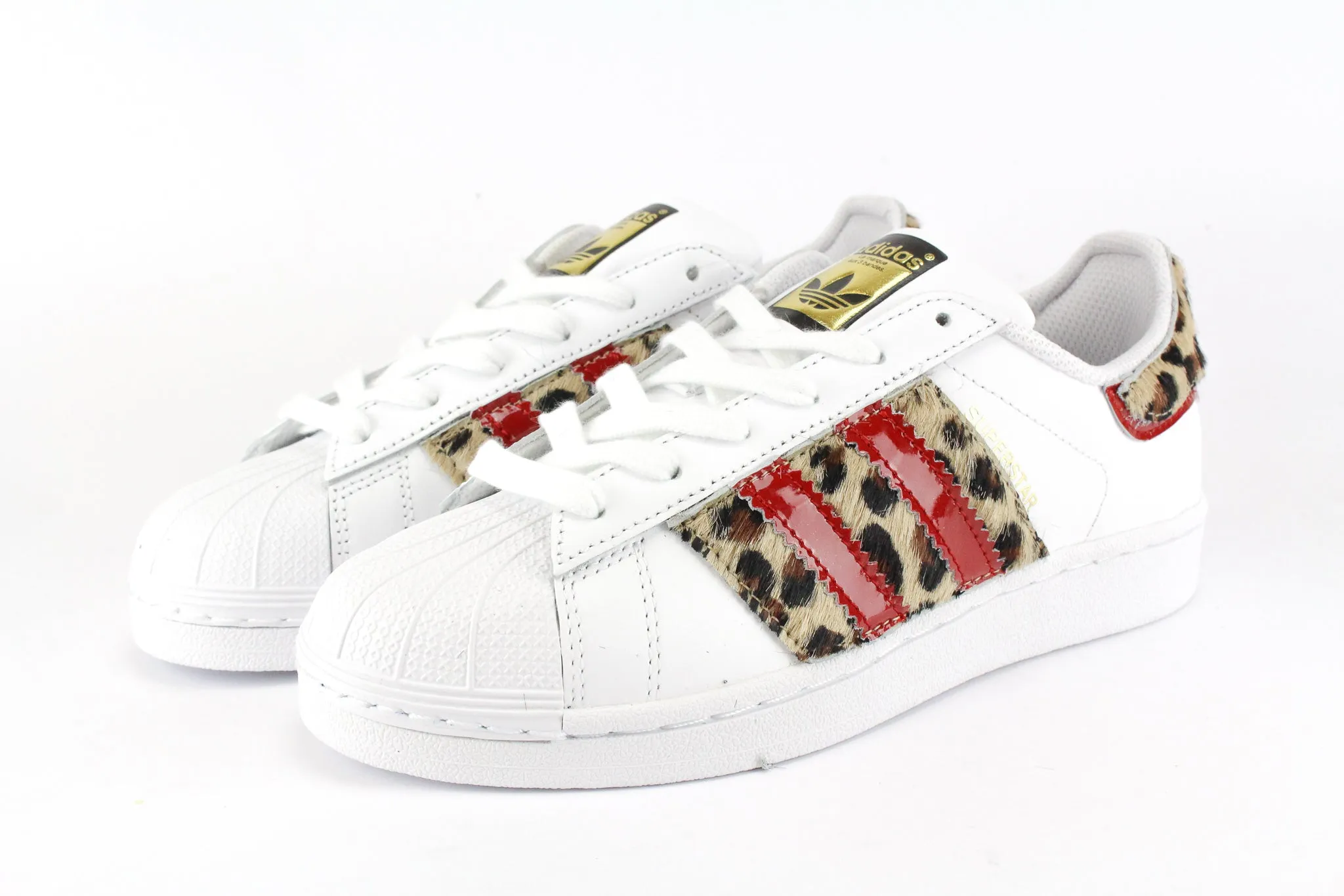 Adidas Superstar Maculate & Vernice Rossa