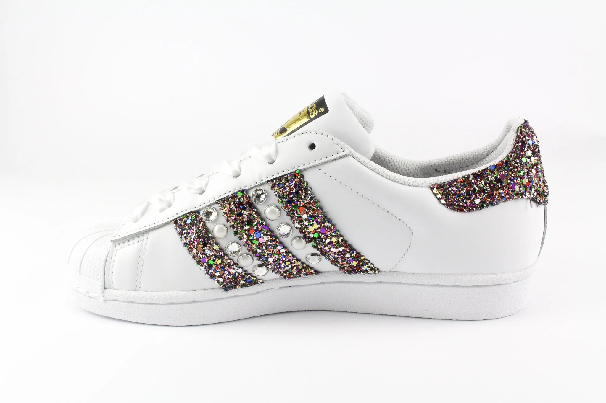 Adidas Superstar Multicolor Glitter & Strass