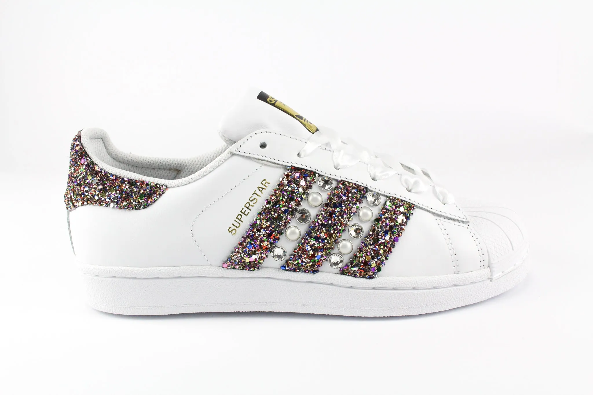 Adidas Superstar Multicolor Glitter & Strass