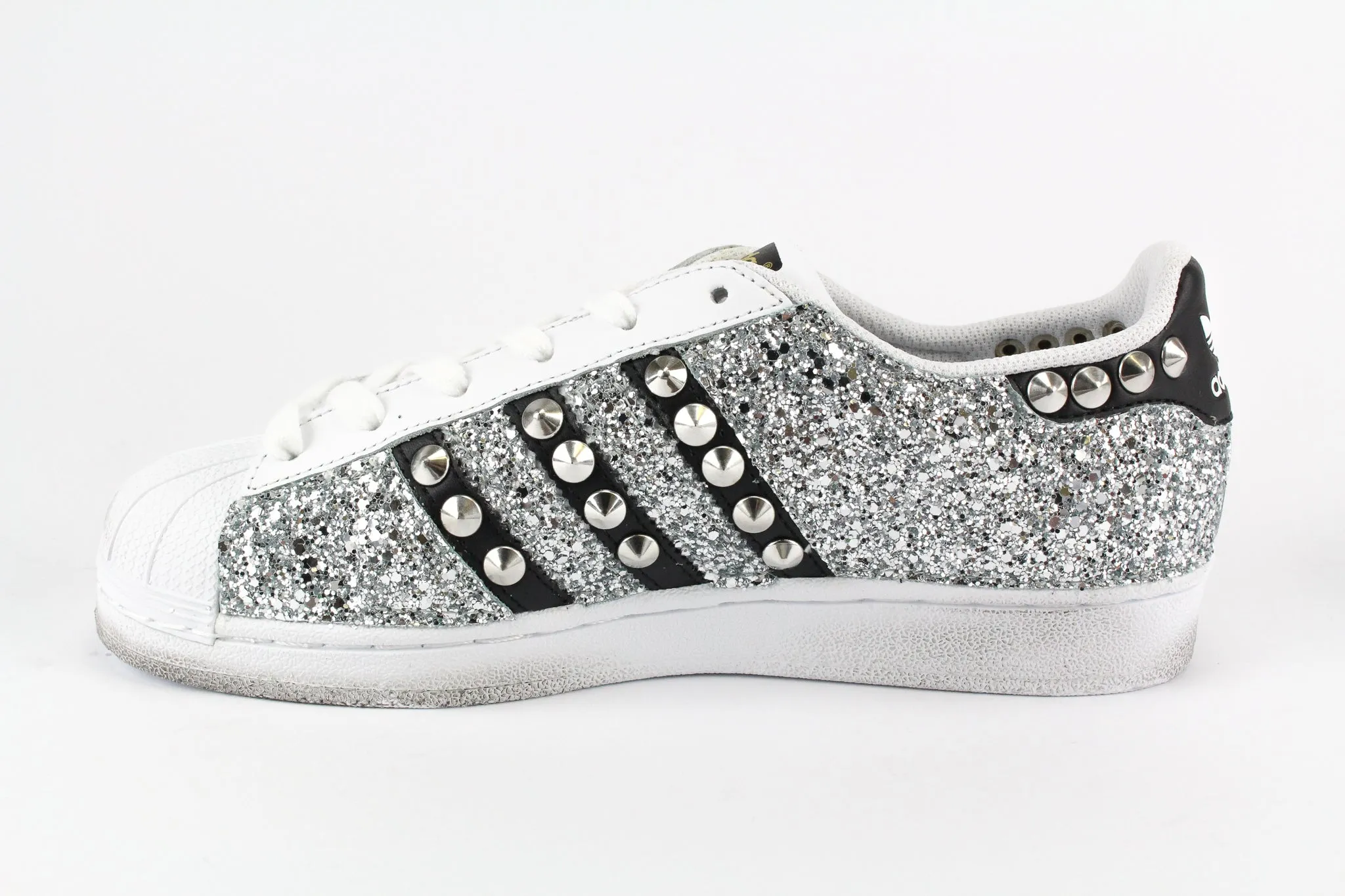 Adidas Superstar Total Glitter & Borchie