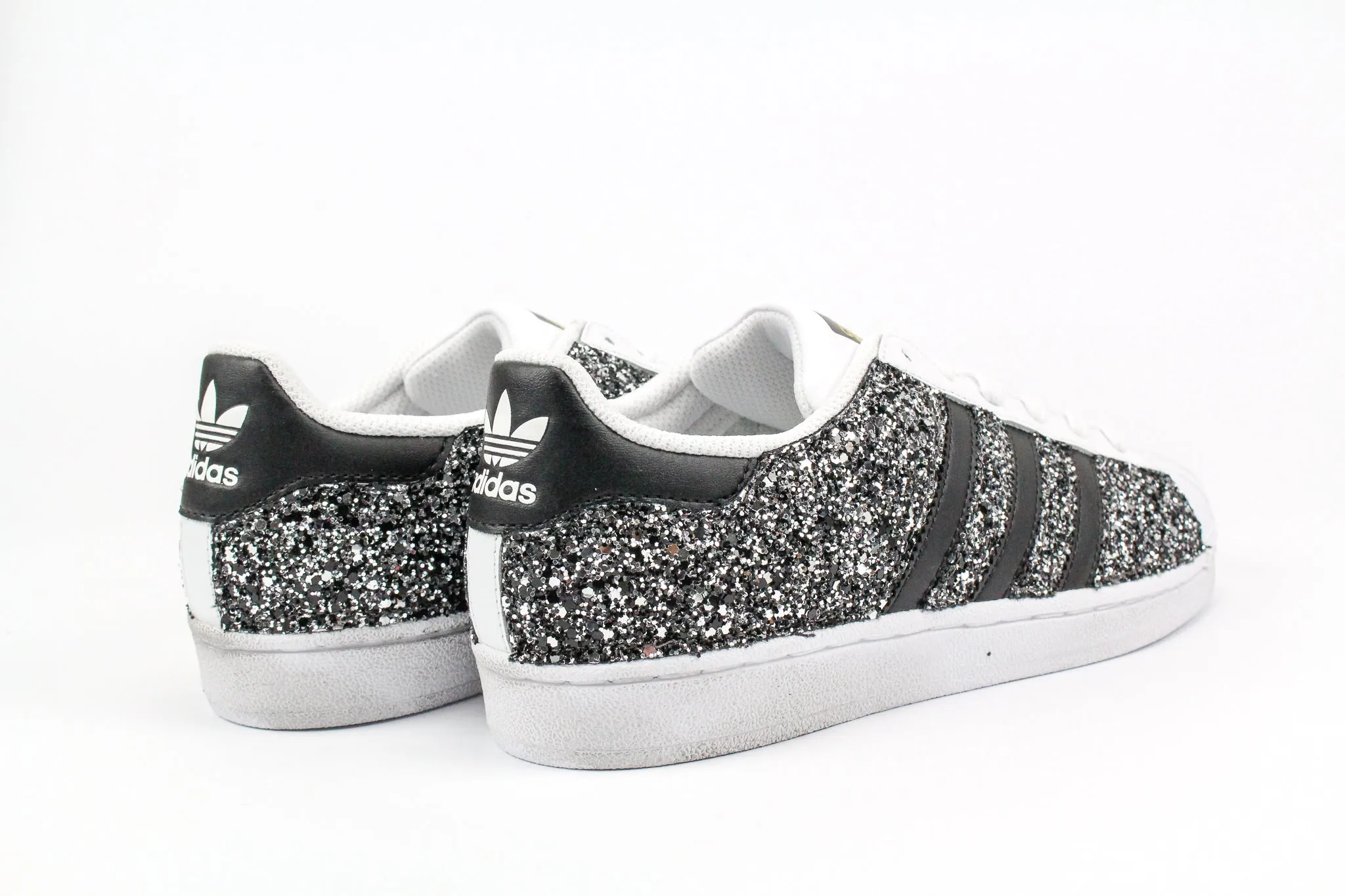 Adidas Superstar Total Glitter BlackSilver