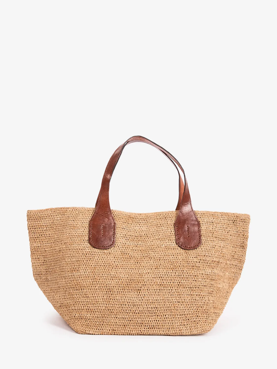 Borsa in rafia Tokyo II beige