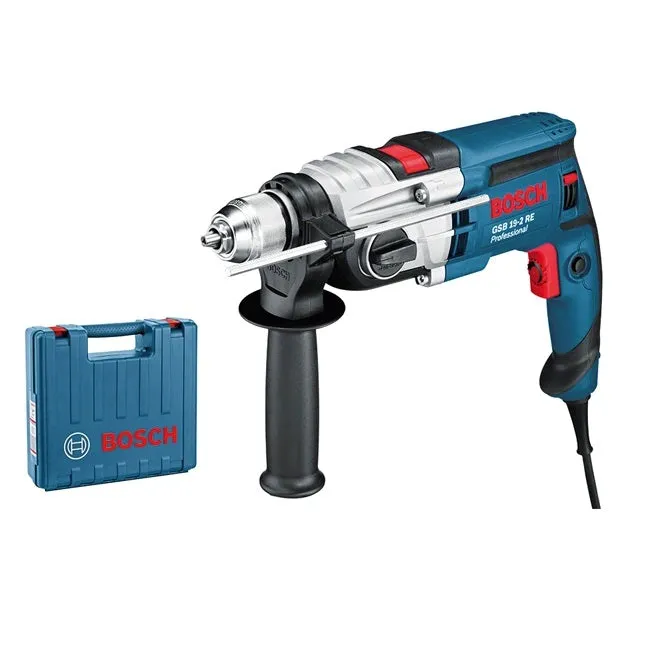 BOSCH GSB 19-2 RE TRAPANO A PERCUSSIONE linea blu  VALIGETTA 3 anni di garanzia