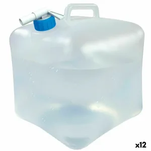 Bottiglia d'acqua Aktive Polietilene 10 L 22 x 26 x 22 cm (12 Unità)