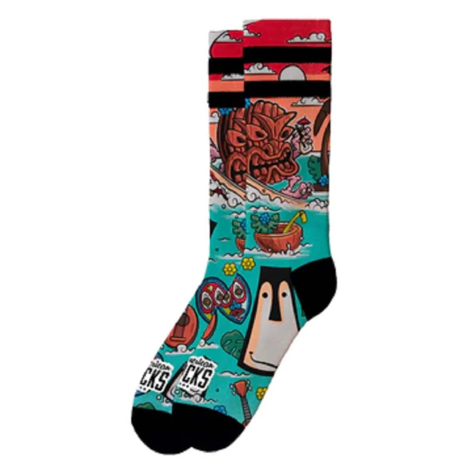 Calzini American Socks Tiki Surf