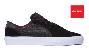 Flaco II Black/red Suede