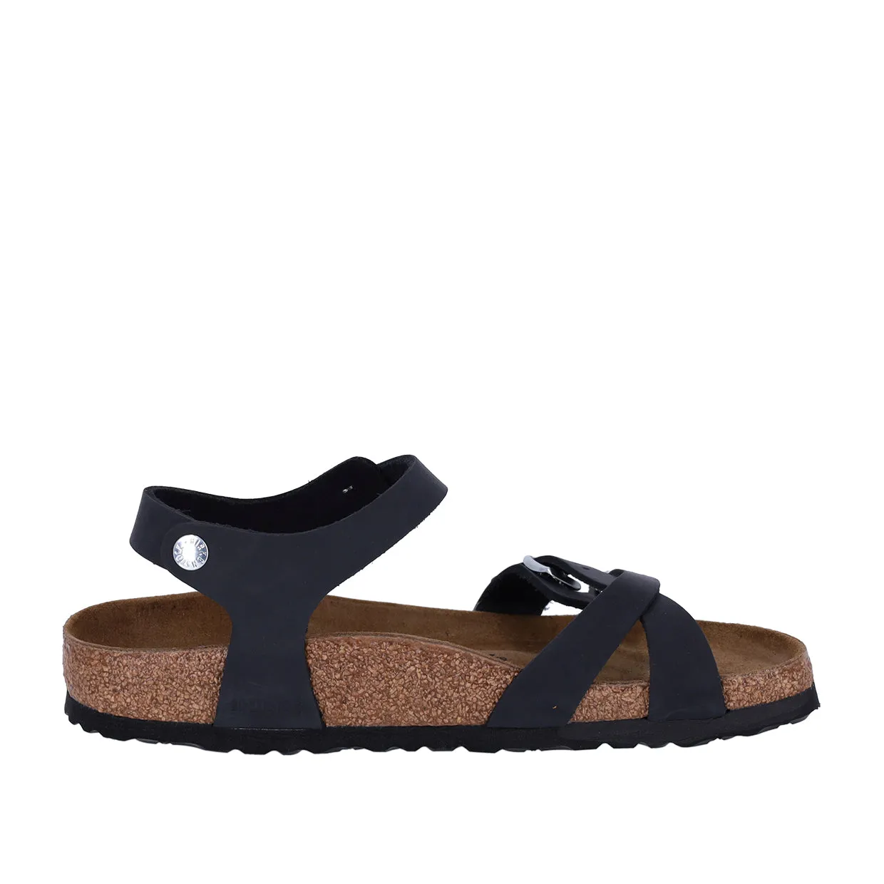 Sandali Birkenstock Kumba Pelle Oliata Nero