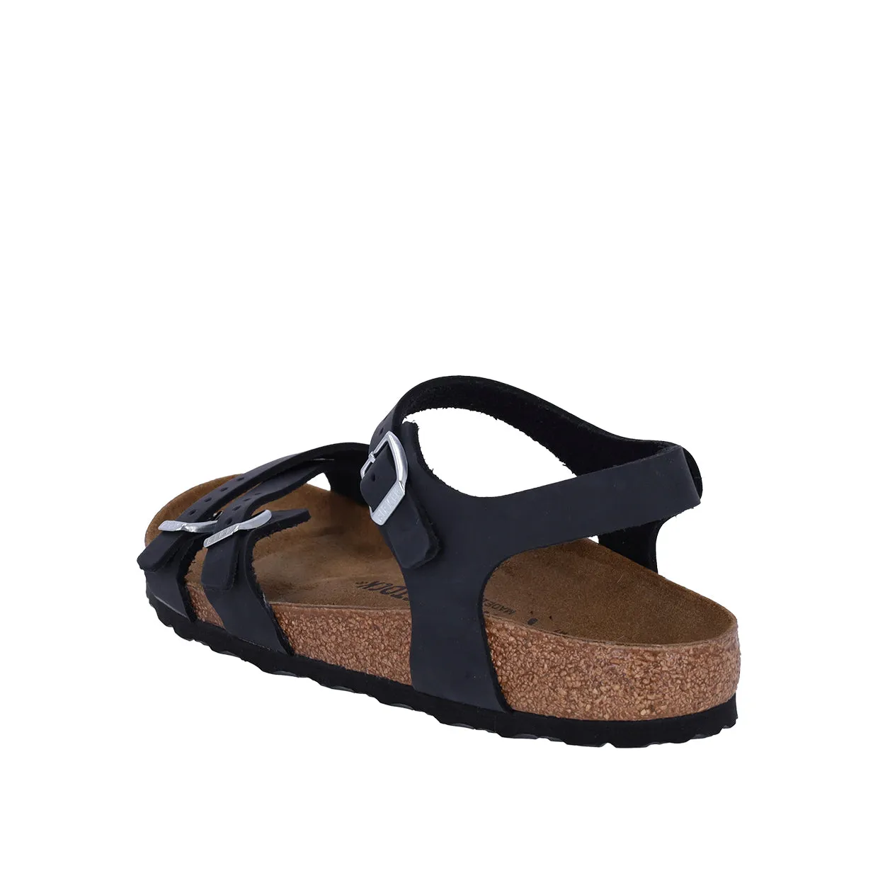 Sandali Birkenstock Kumba Pelle Oliata Nero