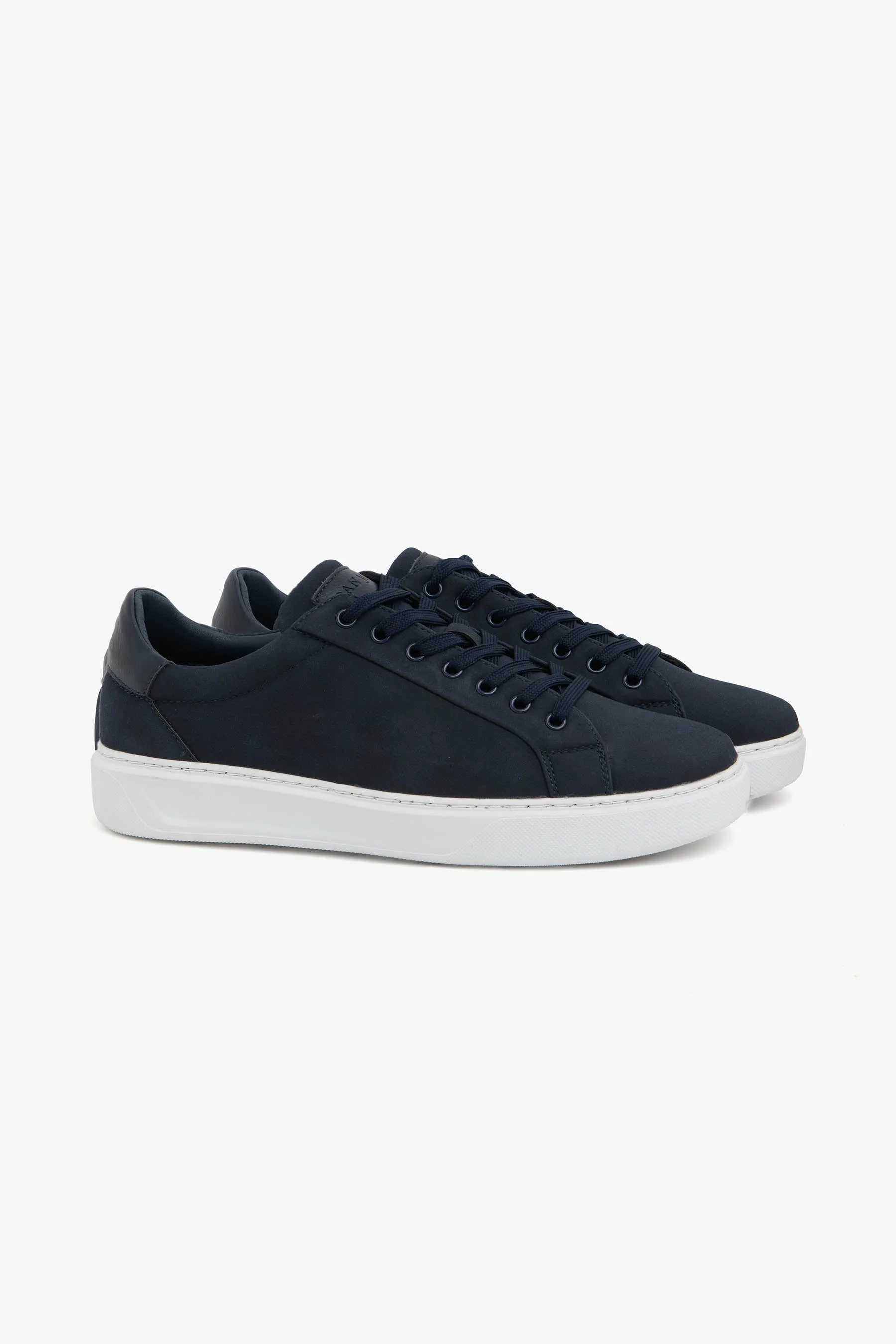 Sneakers scamosciate blu